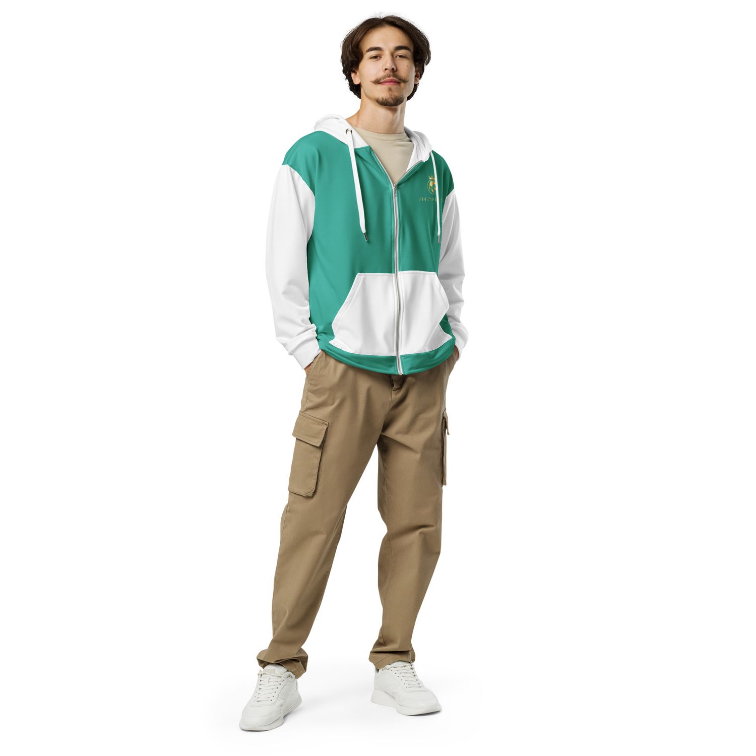 JDLINO BRAND N/G Unisex zip hoodie
