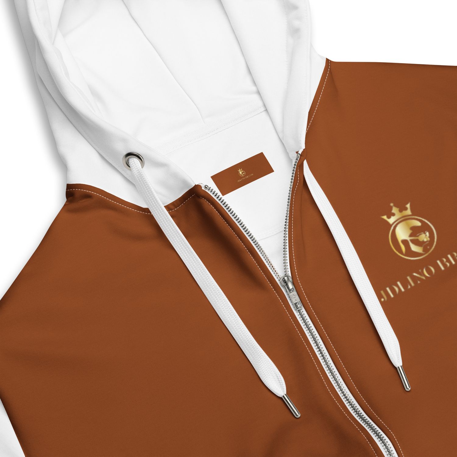 JDLINO BRAND B/W Unisex zip hoodie