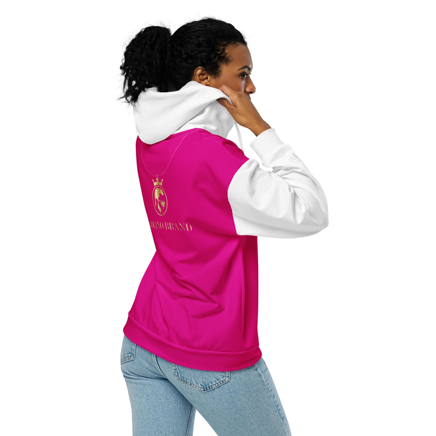 JDLINO BRAND P/W Unisex zip hoodie