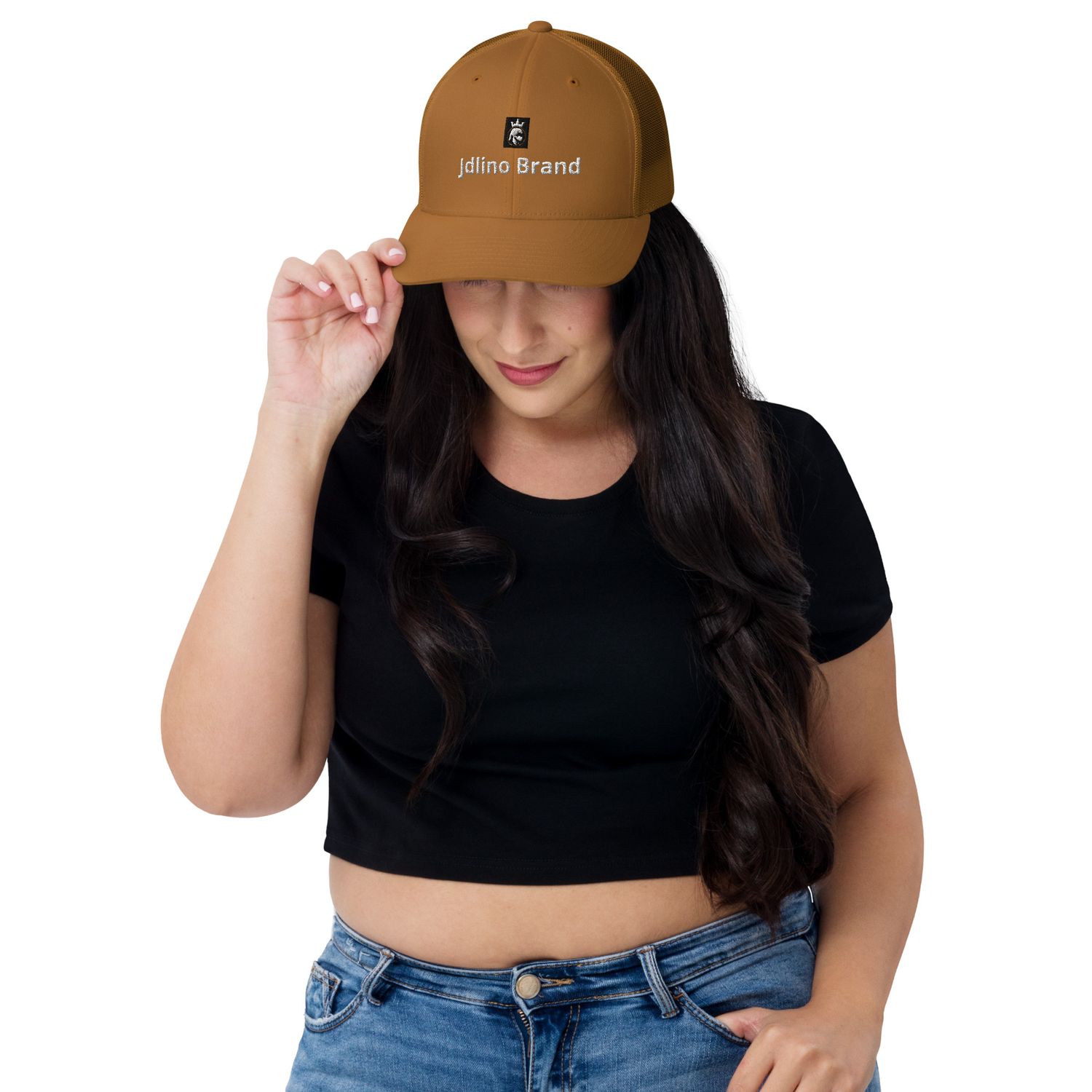 JDLINO BRAND B/W Trucker Cap