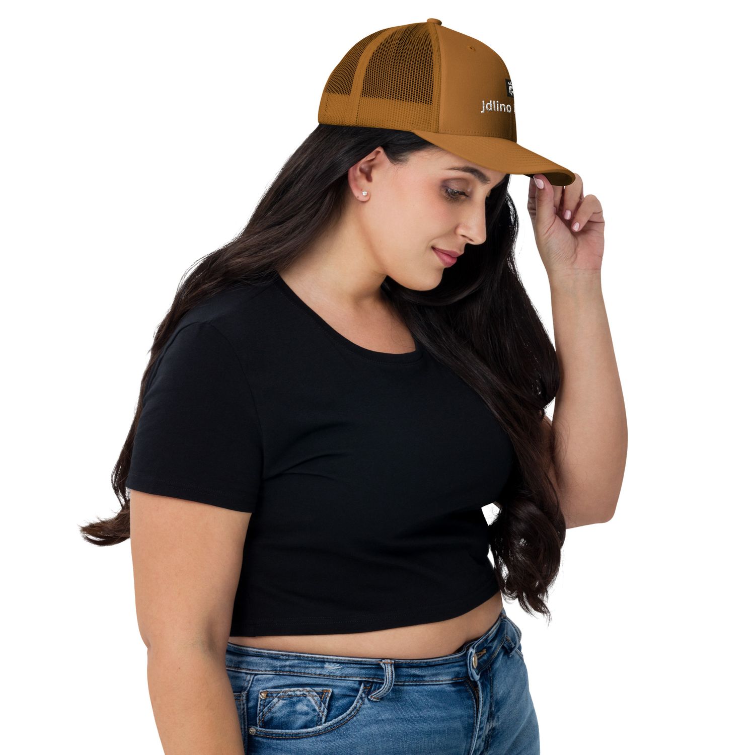 JDLINO BRAND B/W Trucker Cap