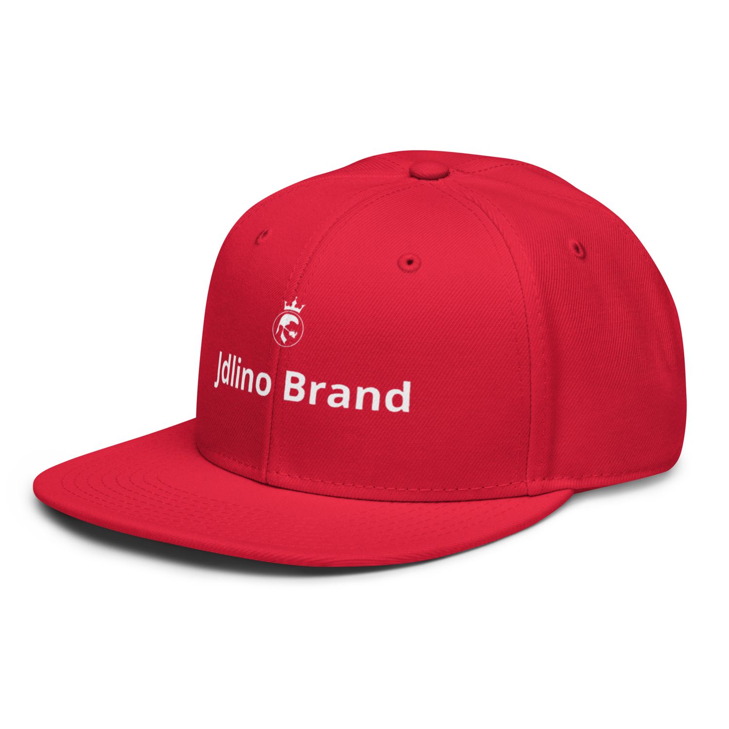 JDLINO BRAND Unisex R/W Snapback Hat