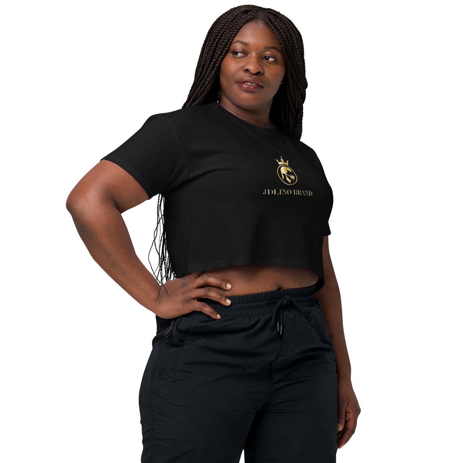 JDLINO BRAND B/G Women’s crop top