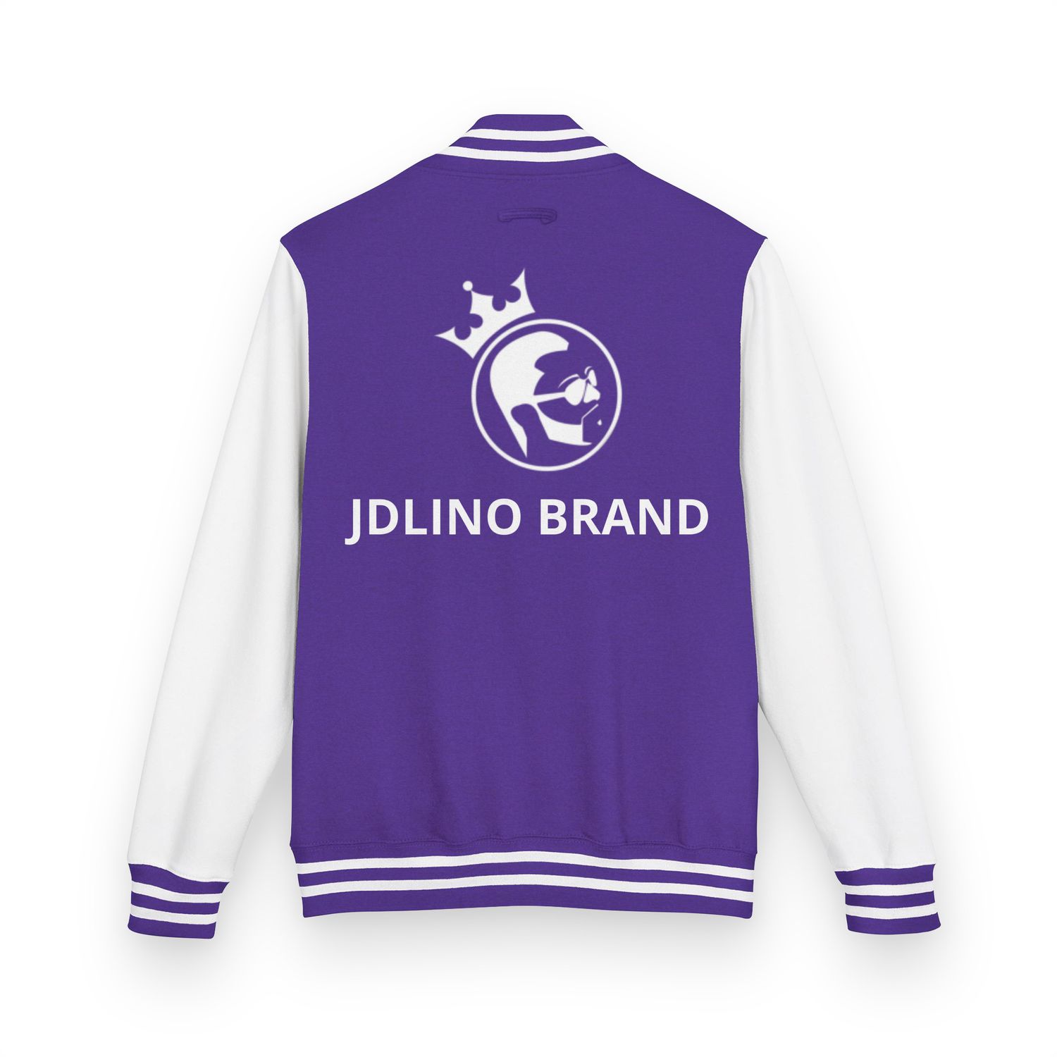 JDLINO BRAND P/W Unisex Heavyweight letterman jacket