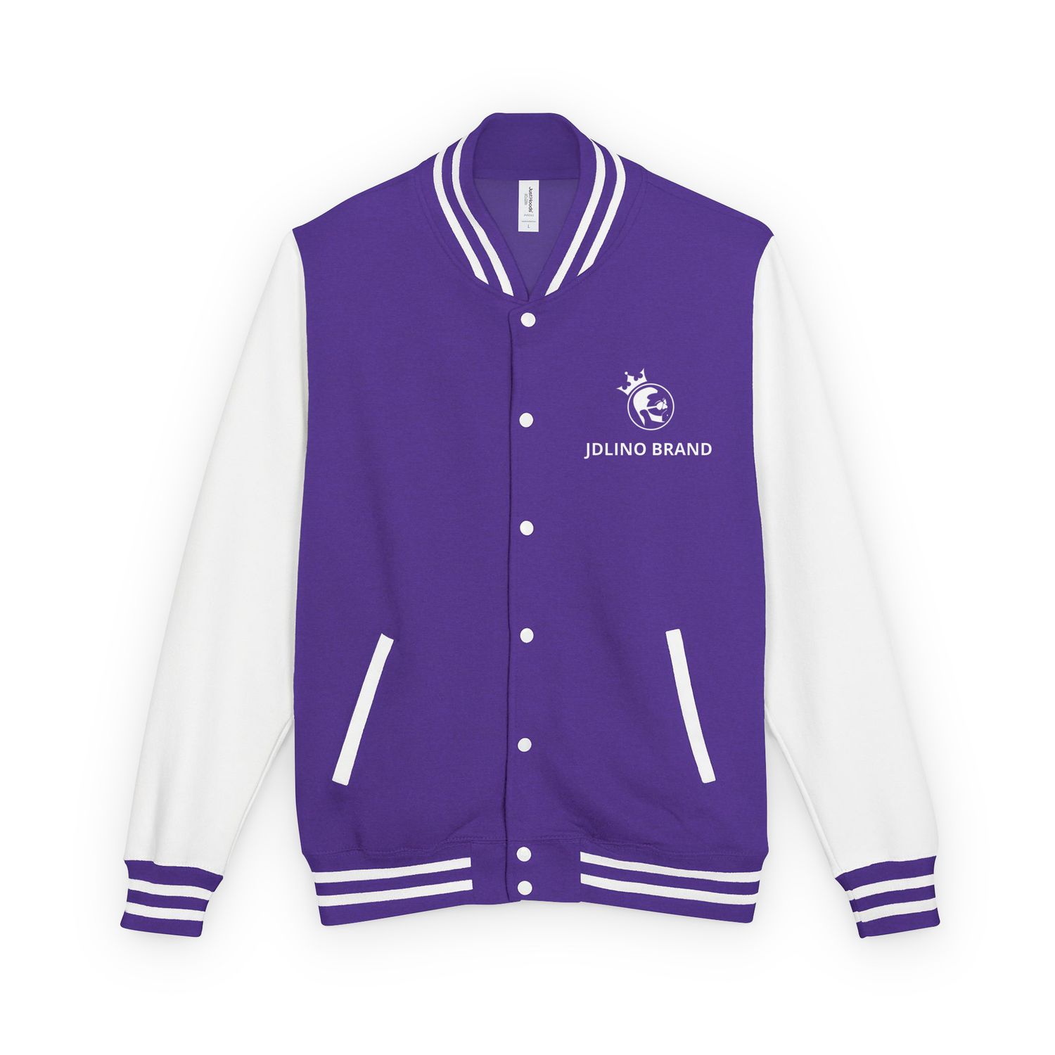 JDLINO BRAND P/W Unisex Heavyweight letterman jacket