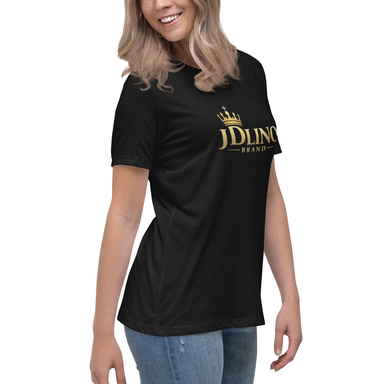JDLINO BRAND B/G Women's Relaxed T-Shirt