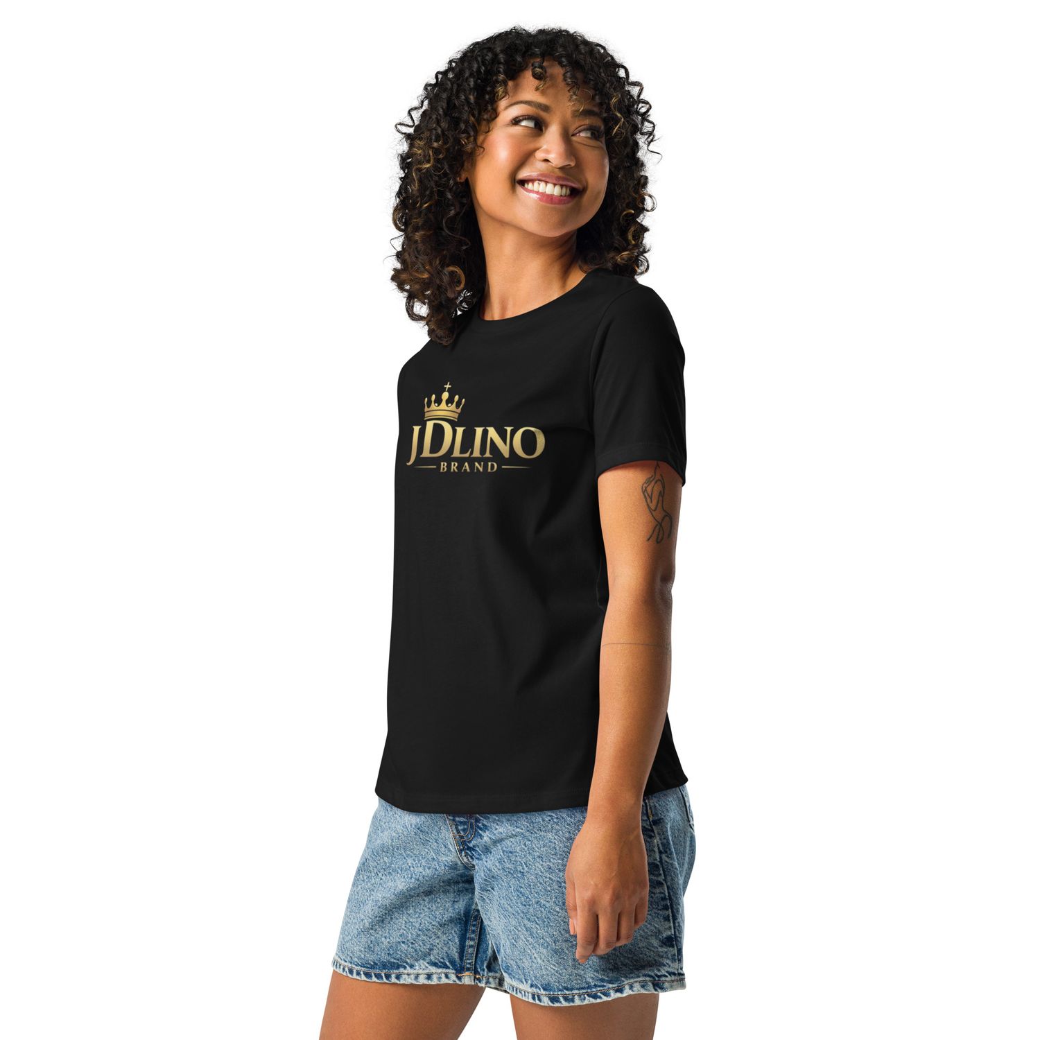 JDLINO BRAND B/G Women's Relaxed T-Shirt