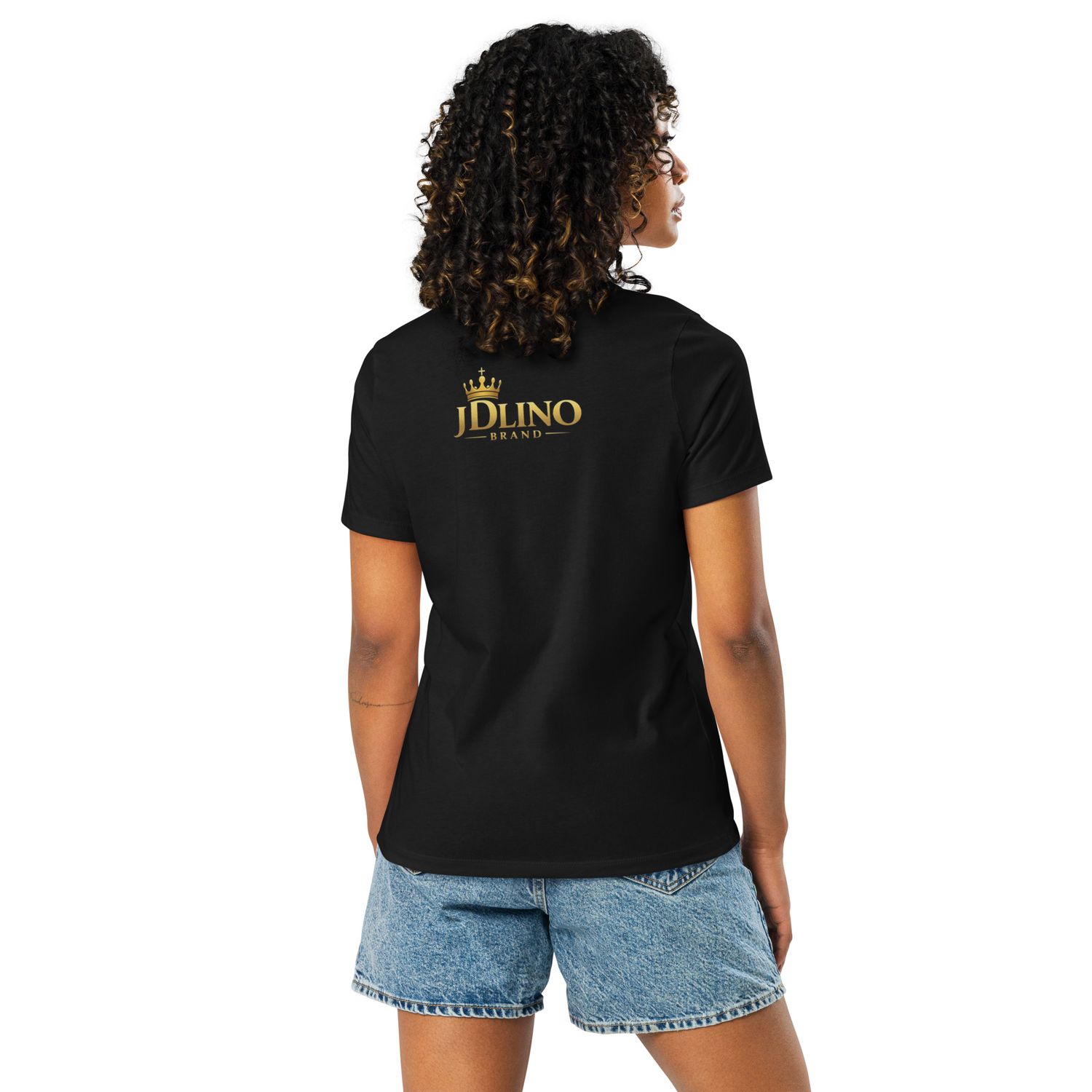 JDLINO BRAND B/G Women's Relaxed T-Shirt
