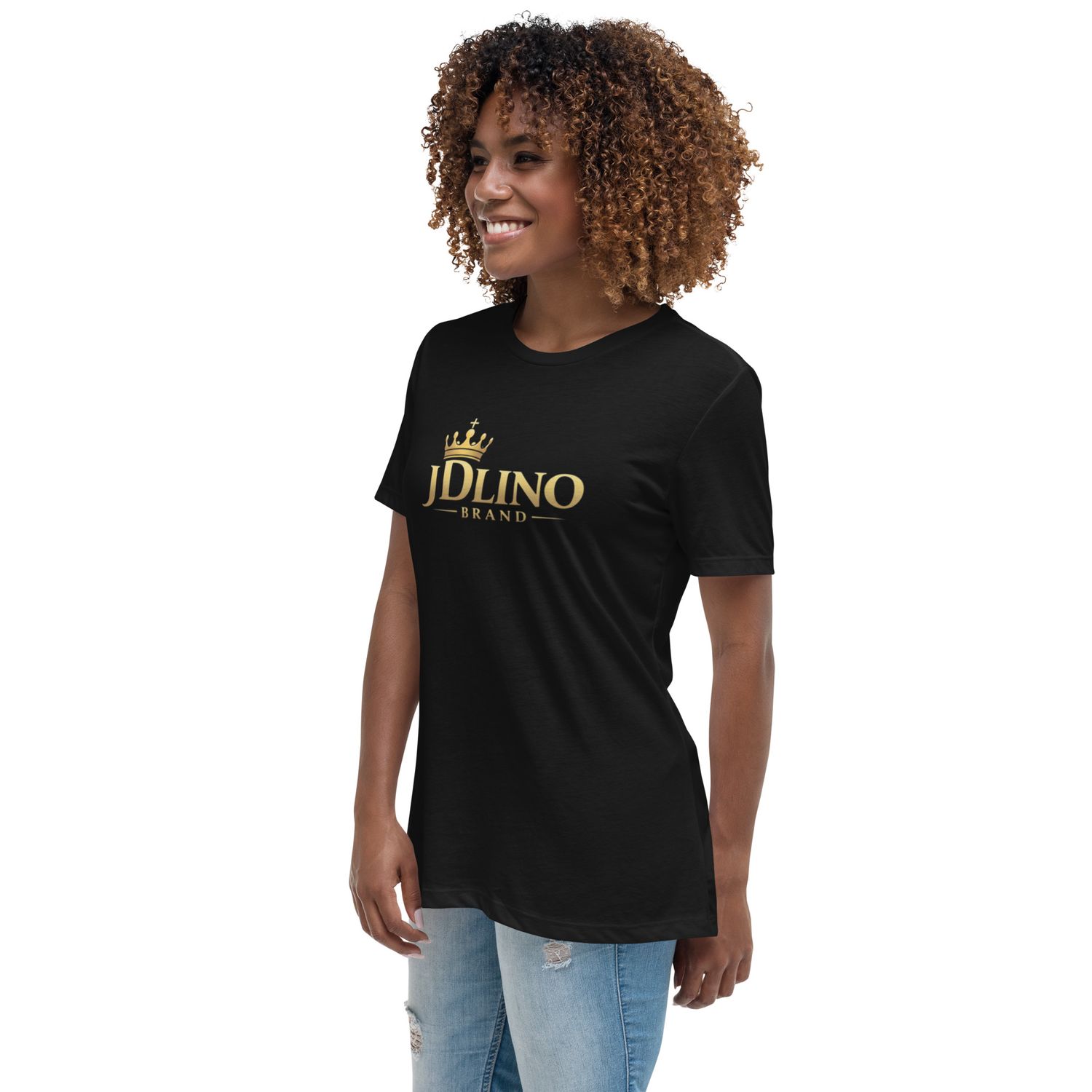 JDLINO BRAND B/G Women's Relaxed T-Shirt