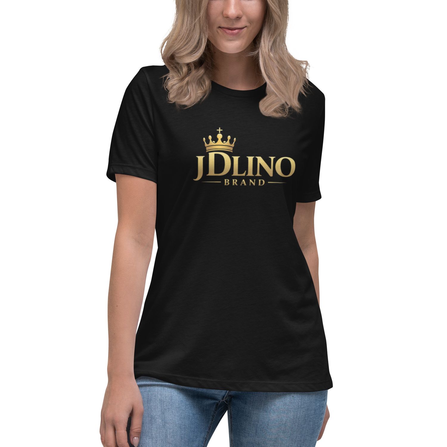 JDLINO BRAND B/G Women's Relaxed T-Shirt