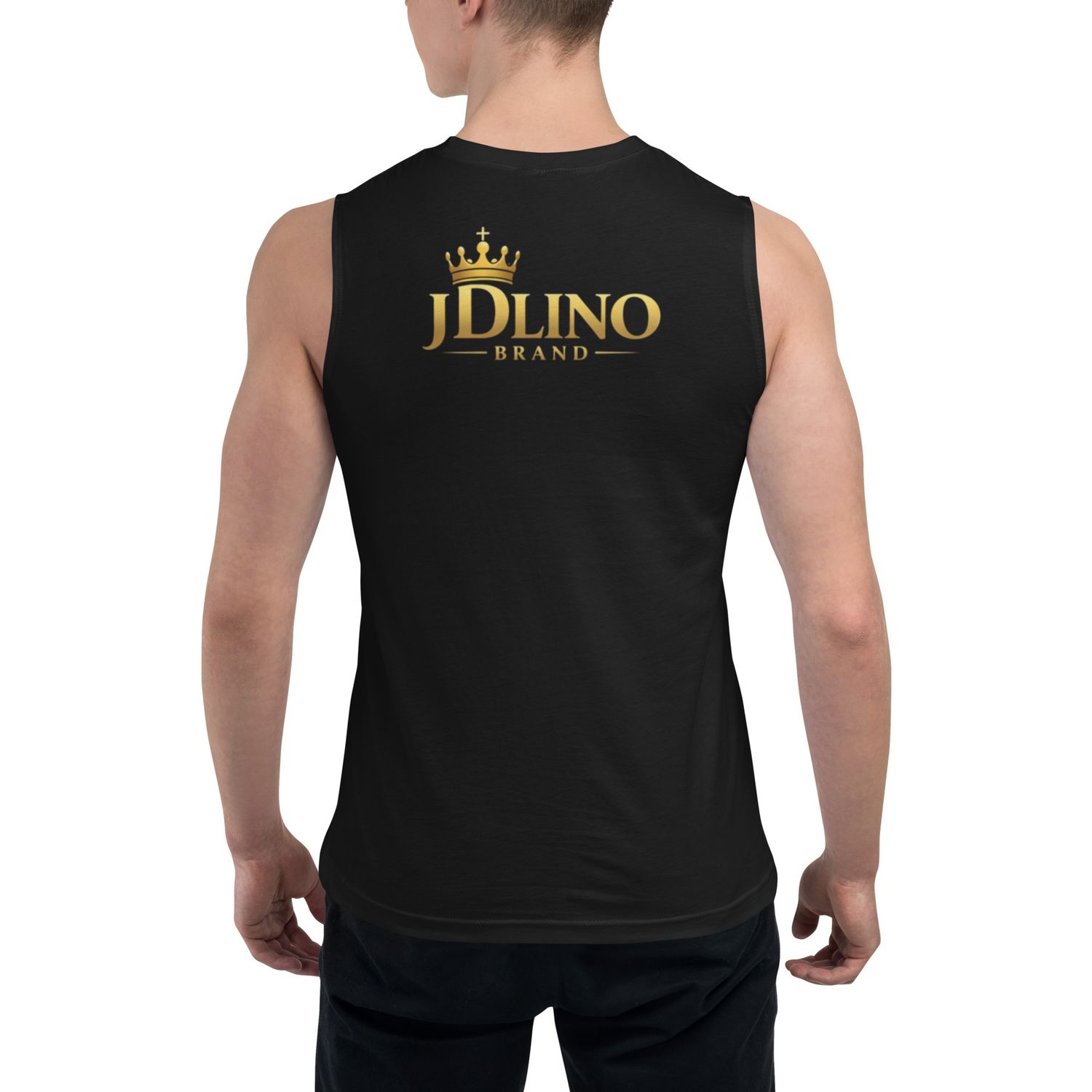 JDLINO BRAND G/B unisex Muscle Shirt