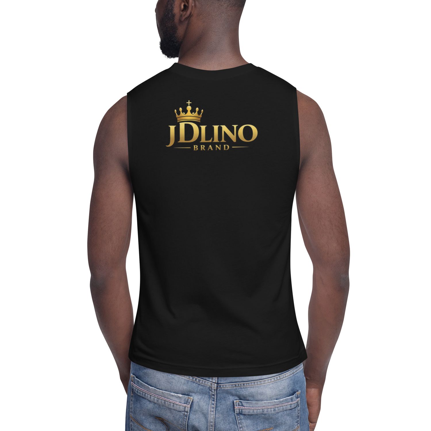 JDLINO BRAND G/B unisex Muscle Shirt