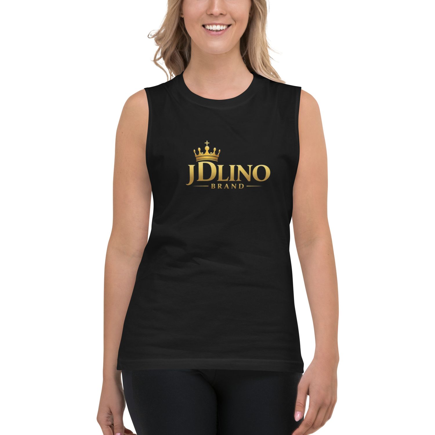 JDLINO BRAND G/B unisex Muscle Shirt