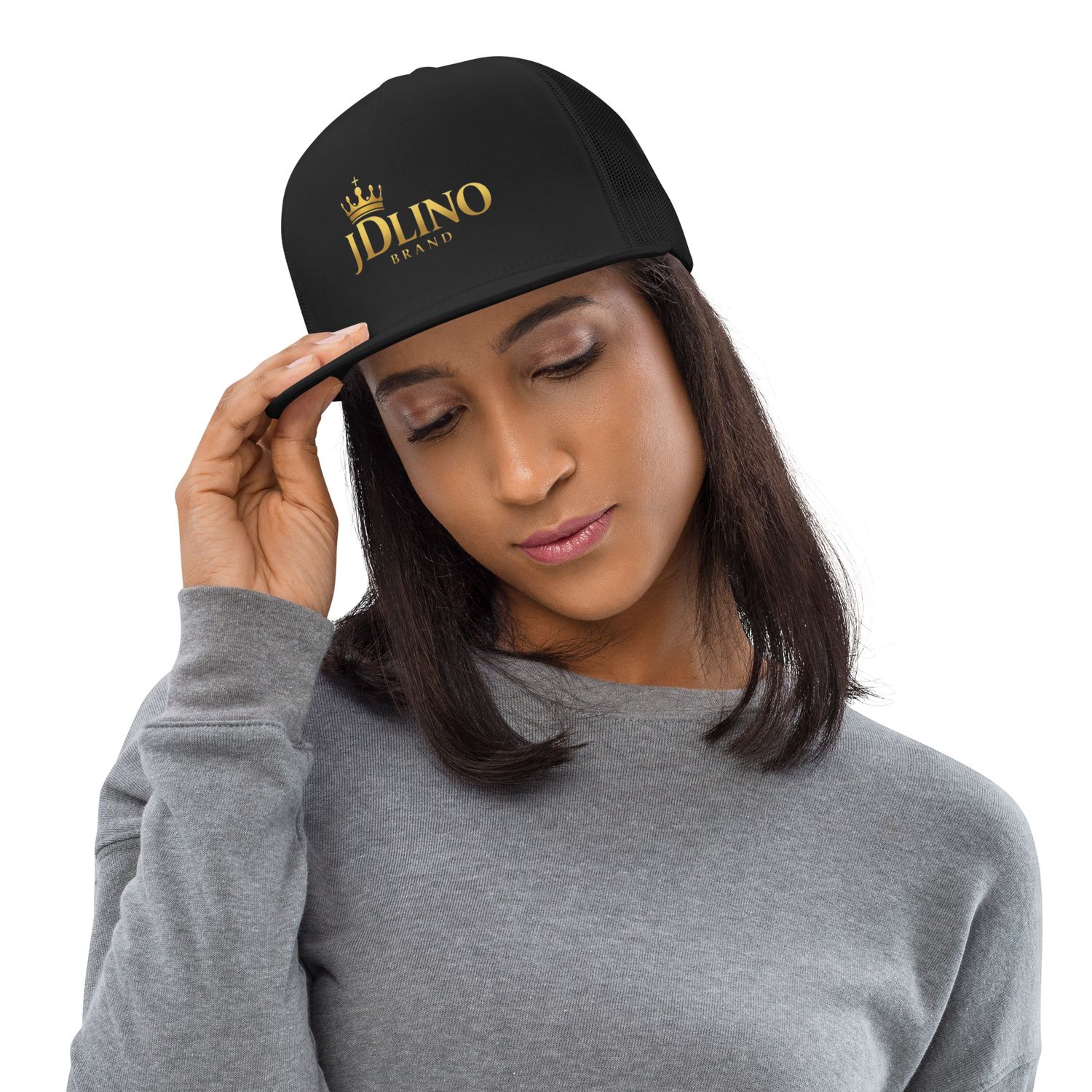 JDLINO BRAND G/B Trucker Cap