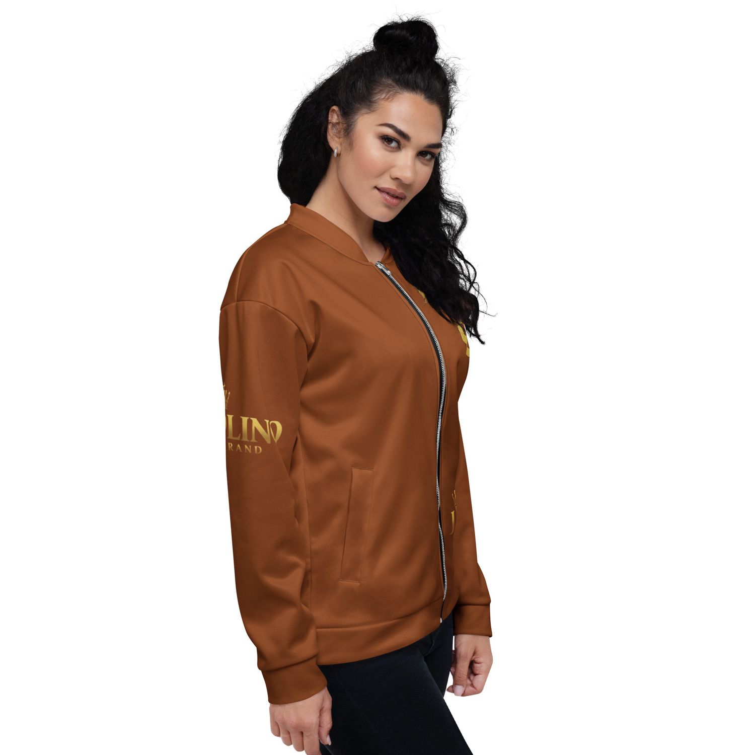 JDLINO BRAND B/G Unisex Bomber Jacket