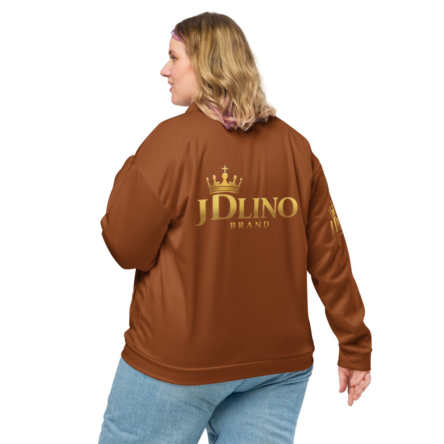 JDLINO BRAND B/G Unisex Bomber Jacket