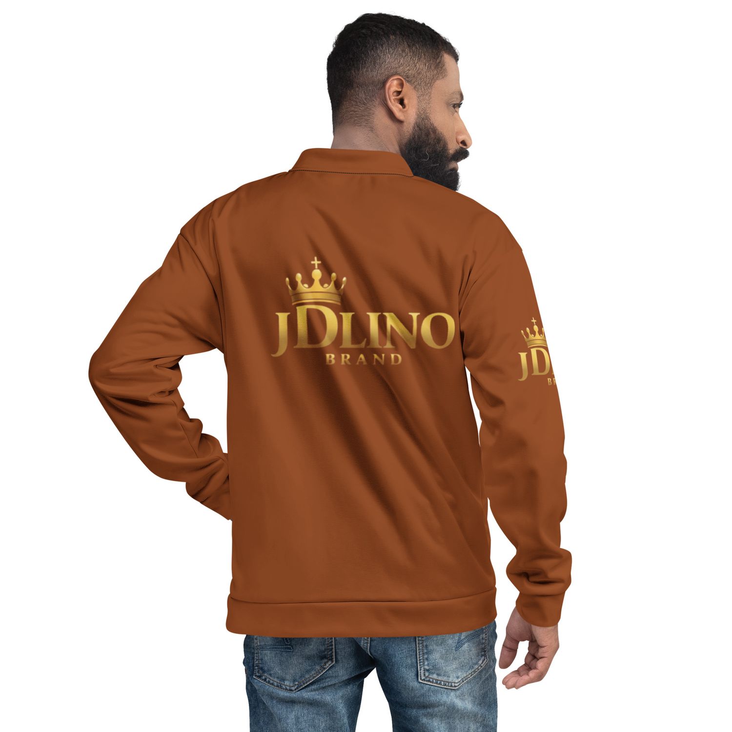 JDLINO BRAND B/G Unisex Bomber Jacket