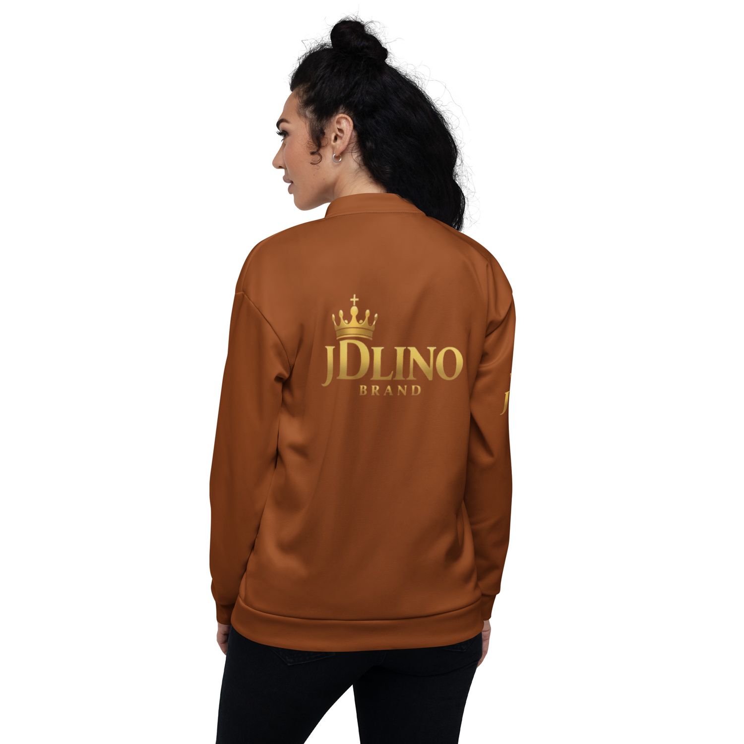 JDLINO BRAND B/G Unisex Bomber Jacket