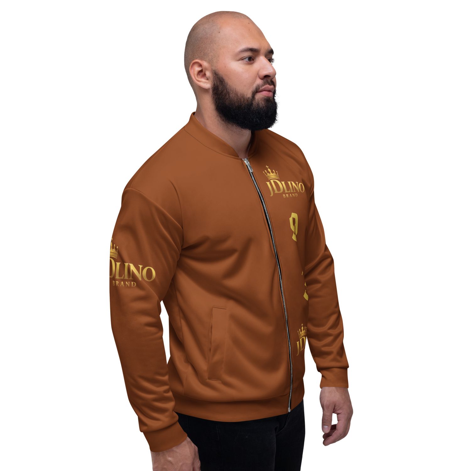 JDLINO BRAND B/G Unisex Bomber Jacket
