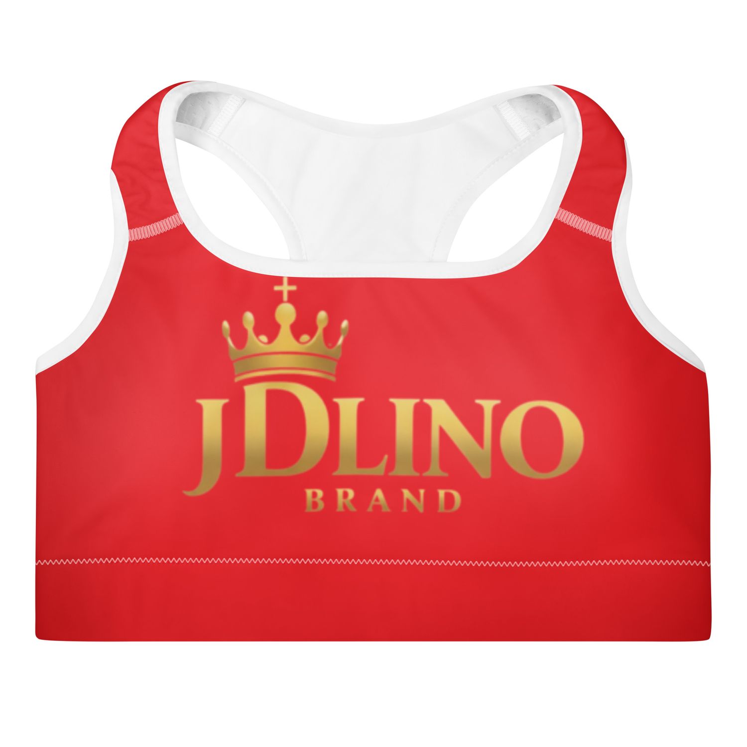 JDLINO BRAND R/G Padded Sports Bra
