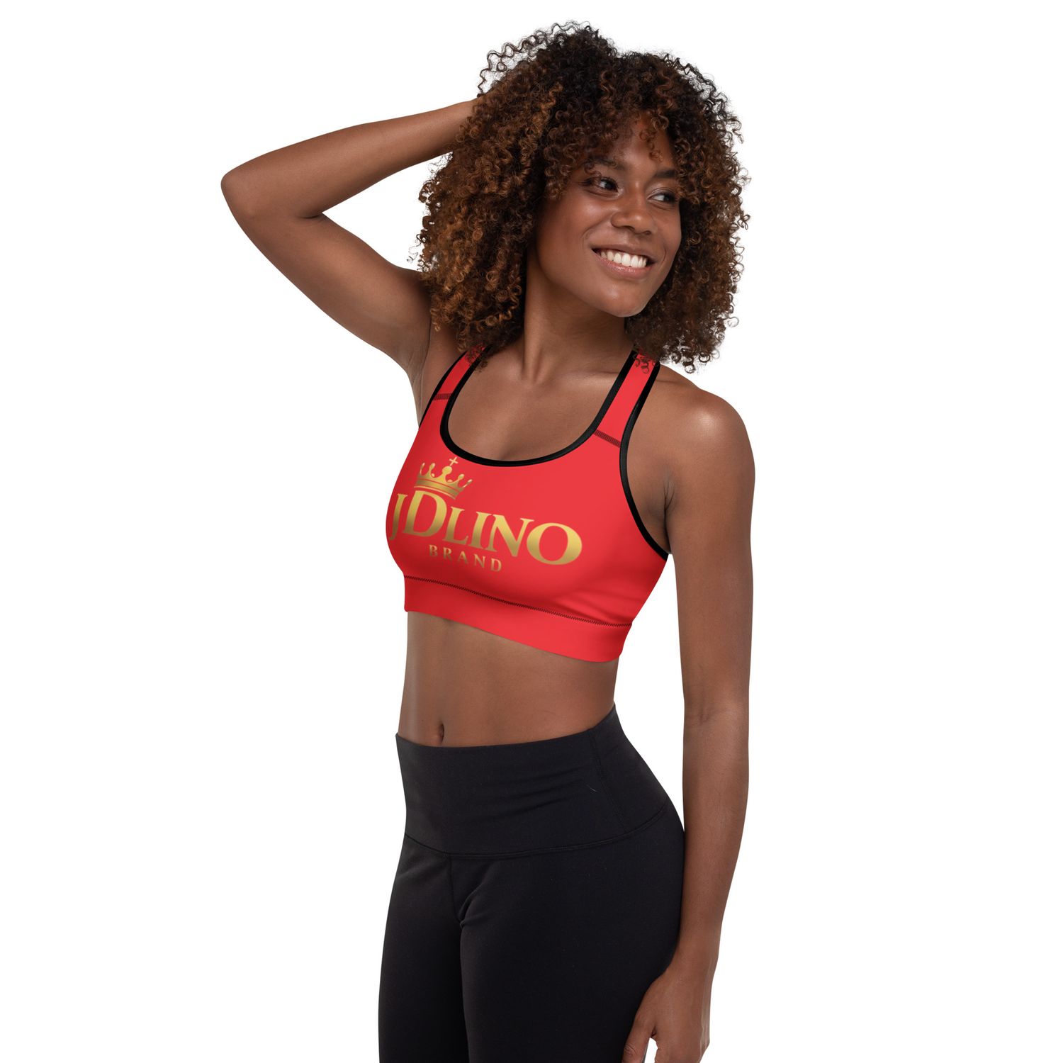 JDLINO BRAND R/G Padded Sports Bra