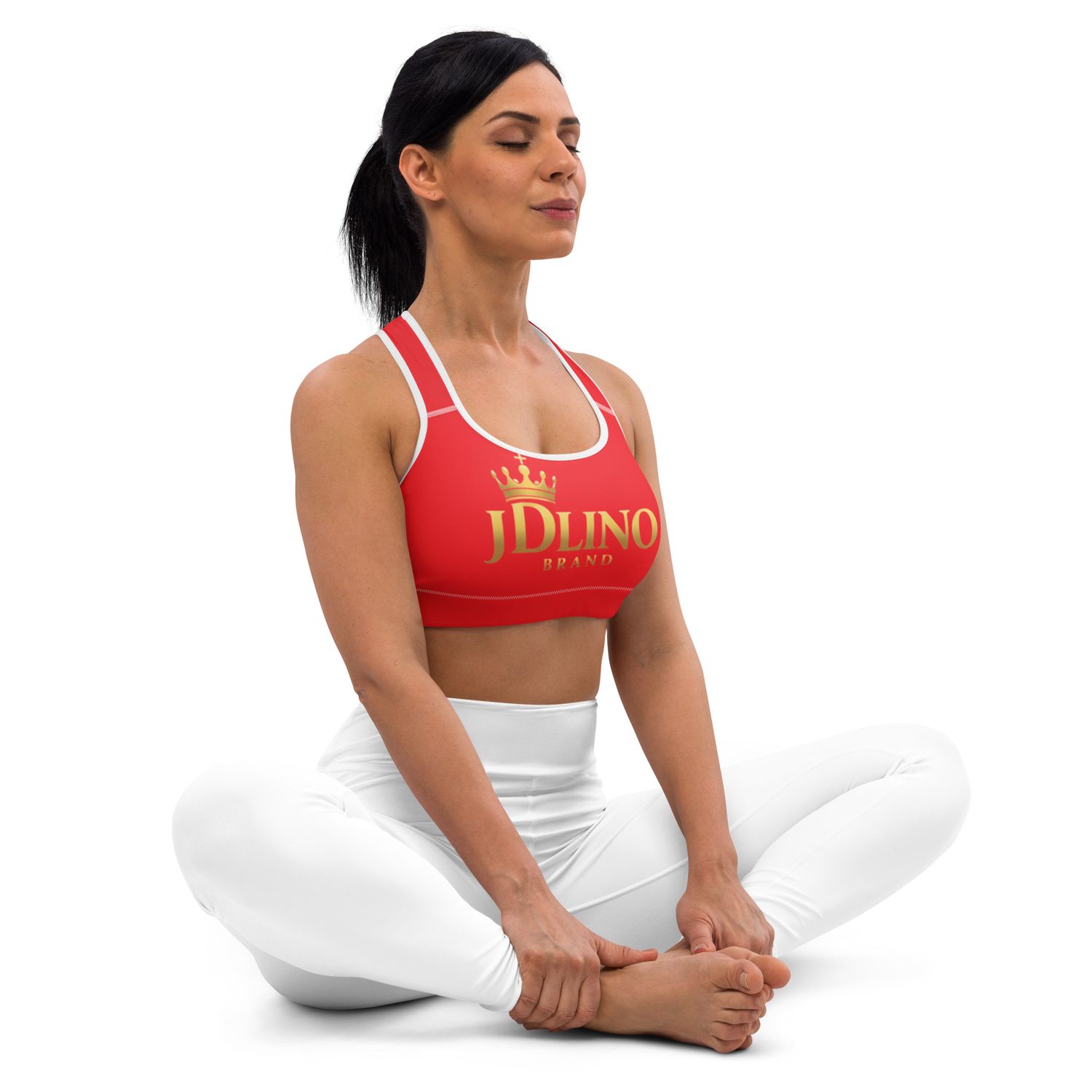 JDLINO BRAND R/G Padded Sports Bra