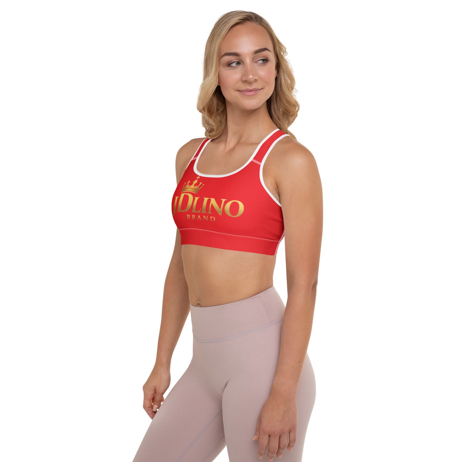 JDLINO BRAND R/G Padded Sports Bra