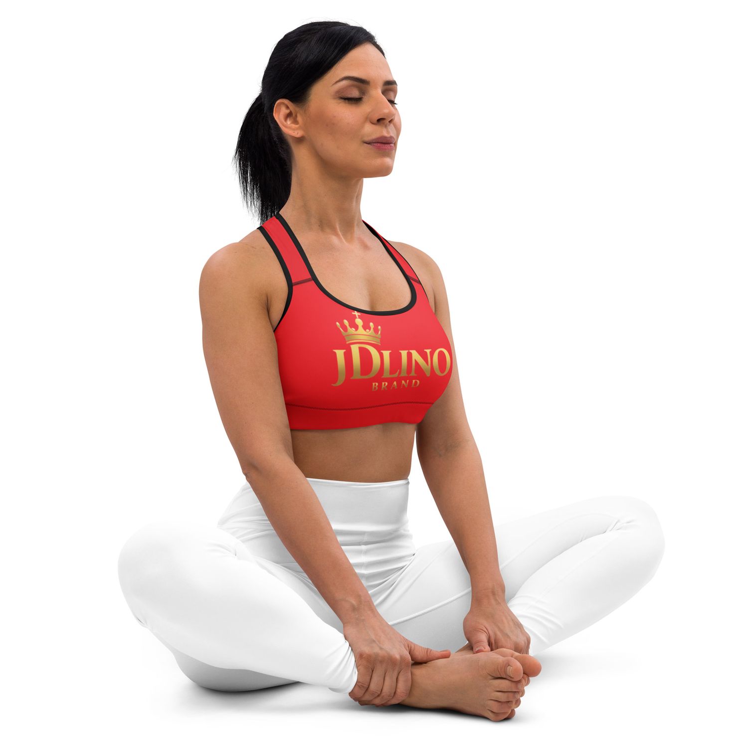 JDLINO BRAND R/G Padded Sports Bra