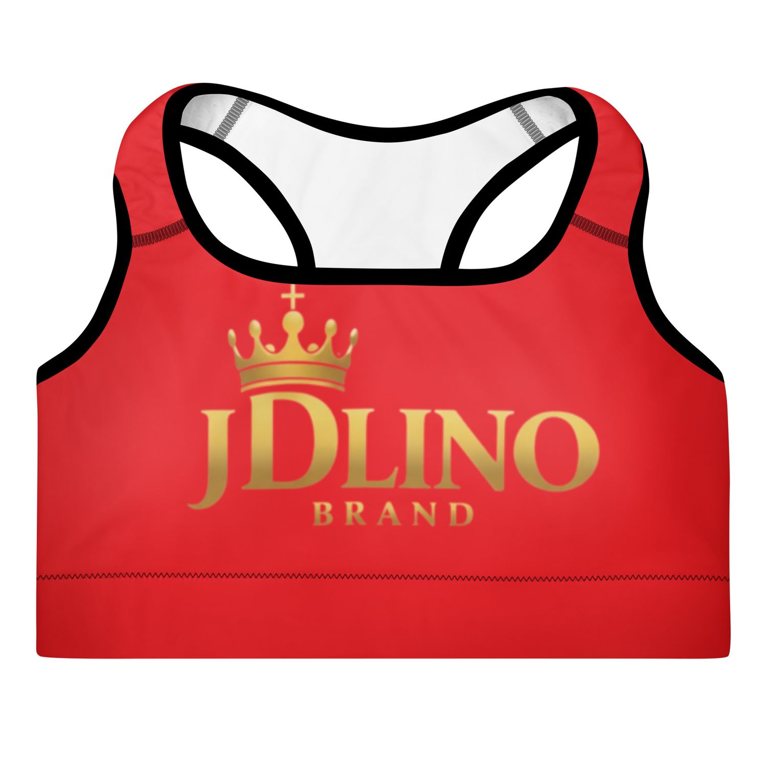 JDLINO BRAND R/G Padded Sports Bra