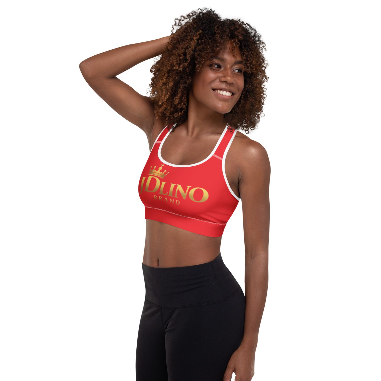 JDLINO BRAND R/G Padded Sports Bra