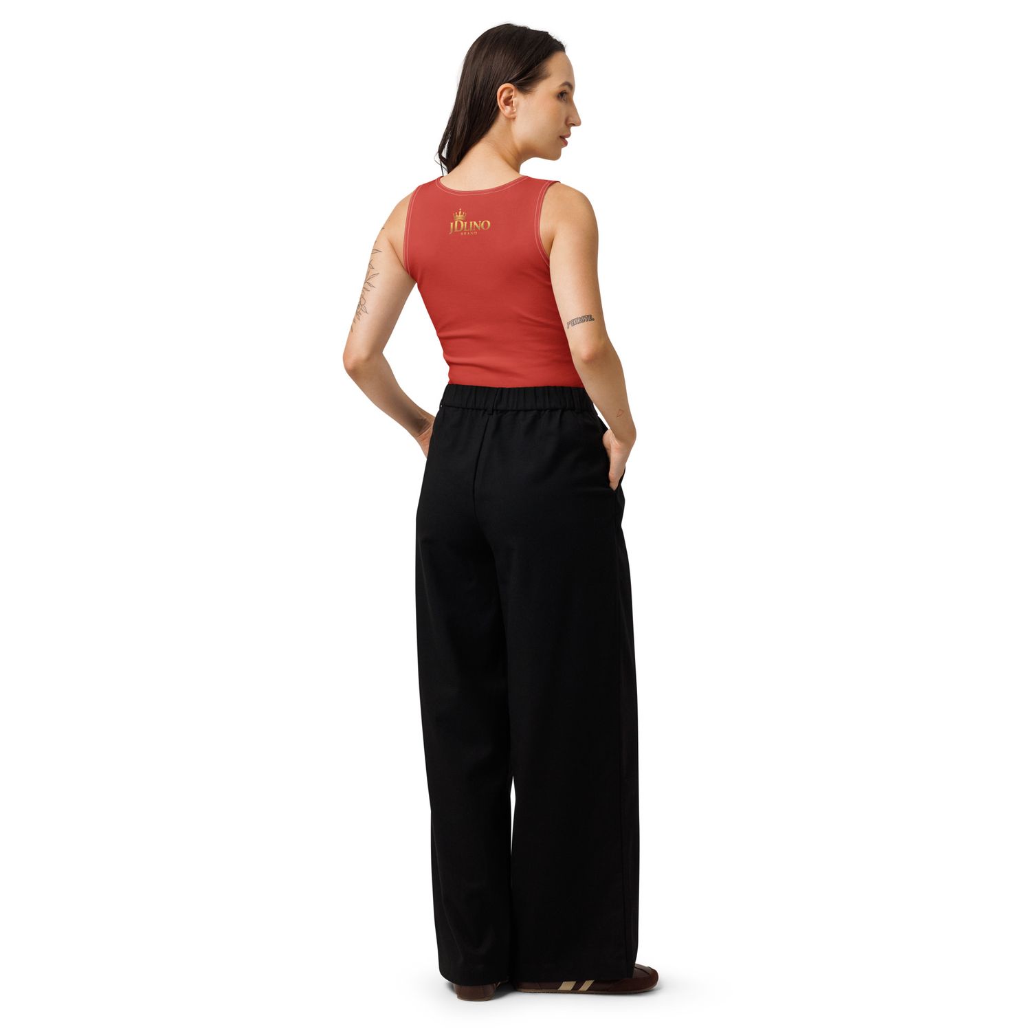 JDLINO BRAND R/G Cotton crop top