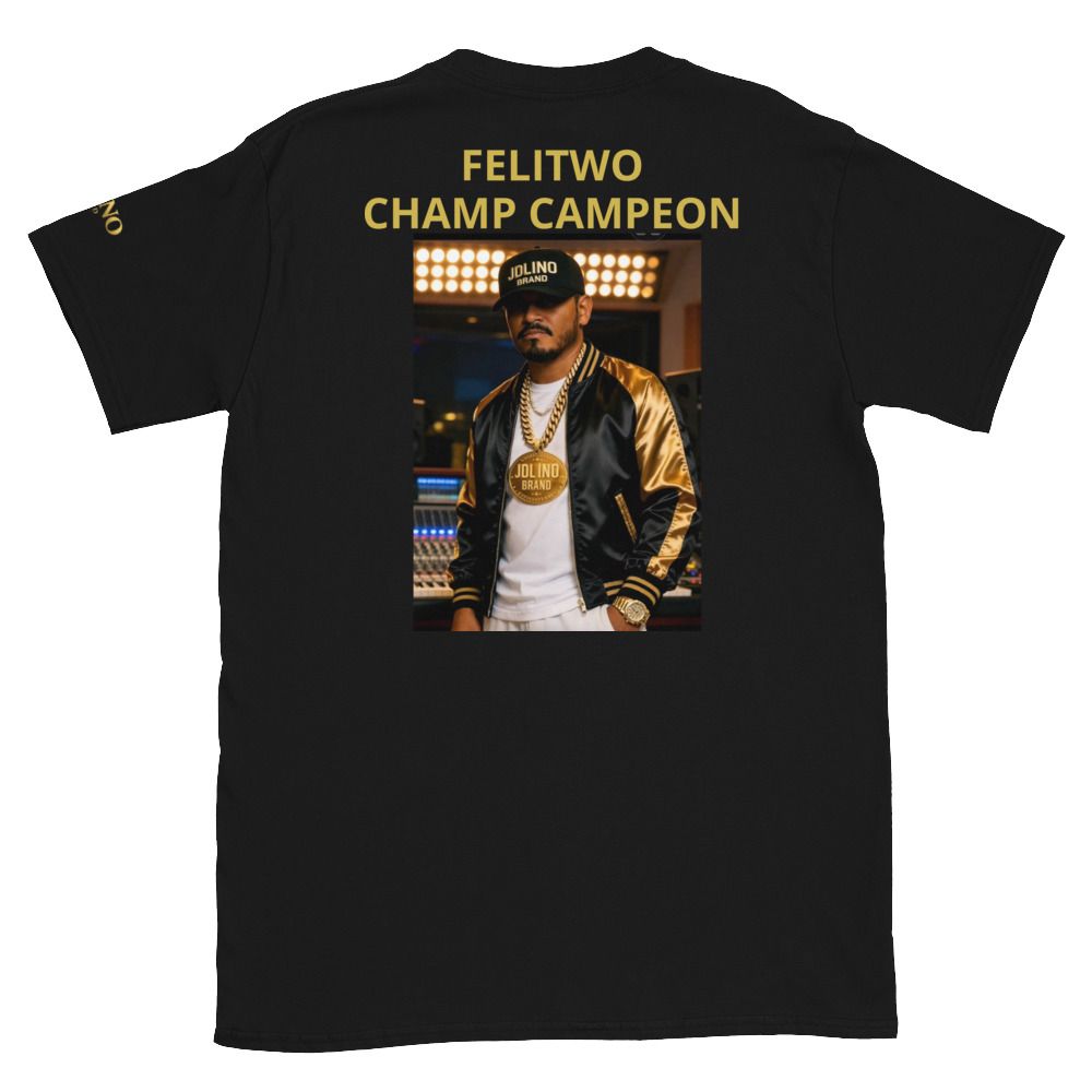 JDLINO BRAND / FELITWO G/B Short-Sleeve Unisex T-Shirt