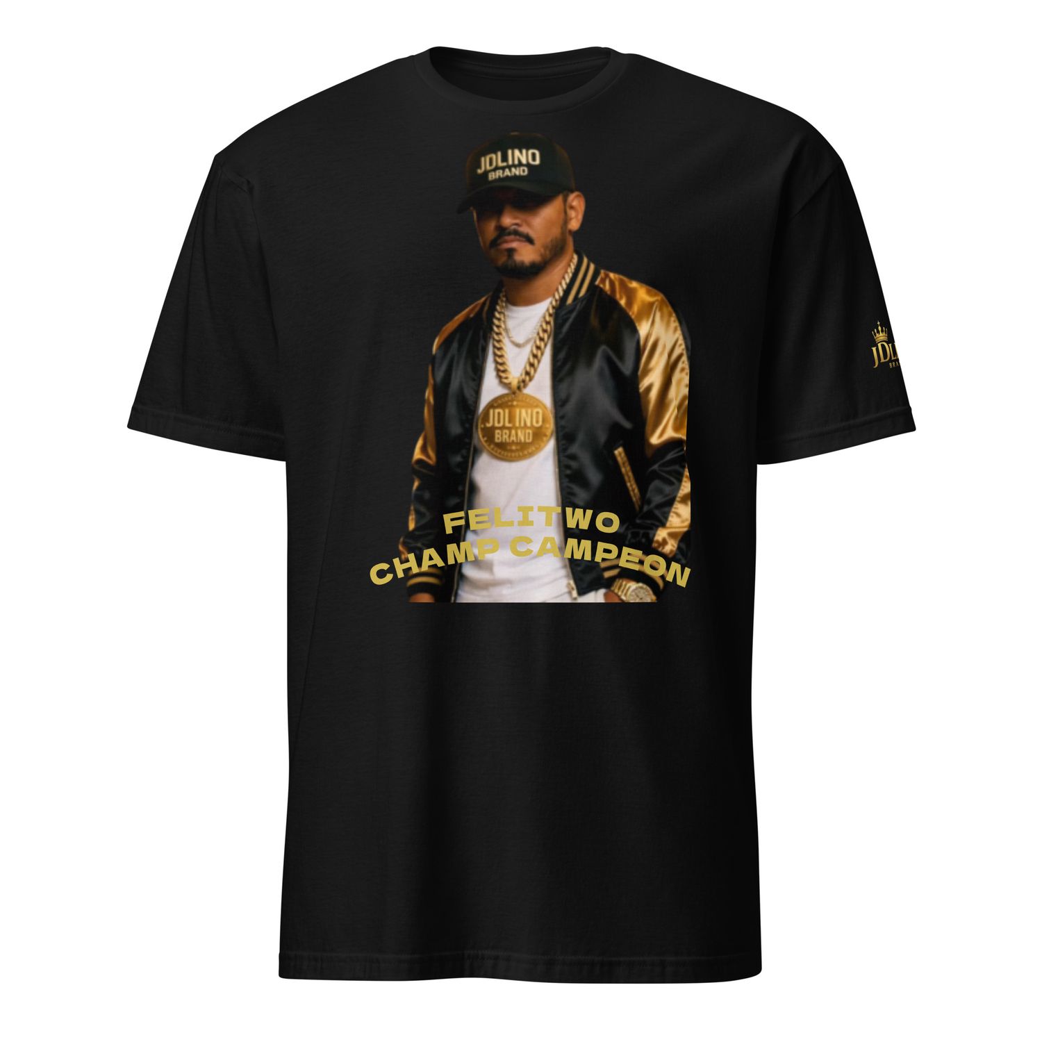 JDLINO BRAND / FELITWO G/B Short-Sleeve Unisex T-Shirt