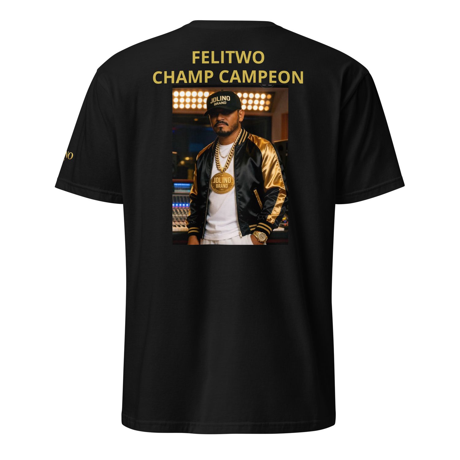 JDLINO BRAND / FELITWO G/B Short-Sleeve Unisex T-Shirt