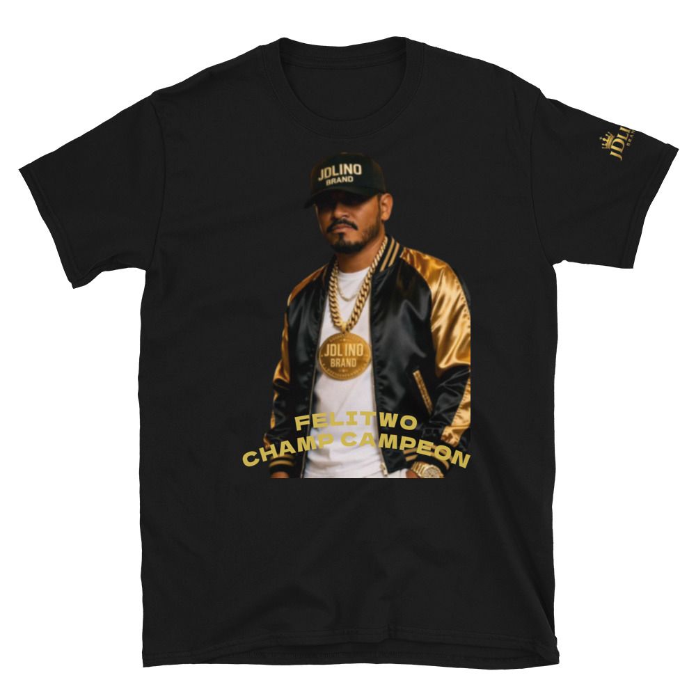 JDLINO BRAND / FELITWO G/B Short-Sleeve Unisex T-Shirt