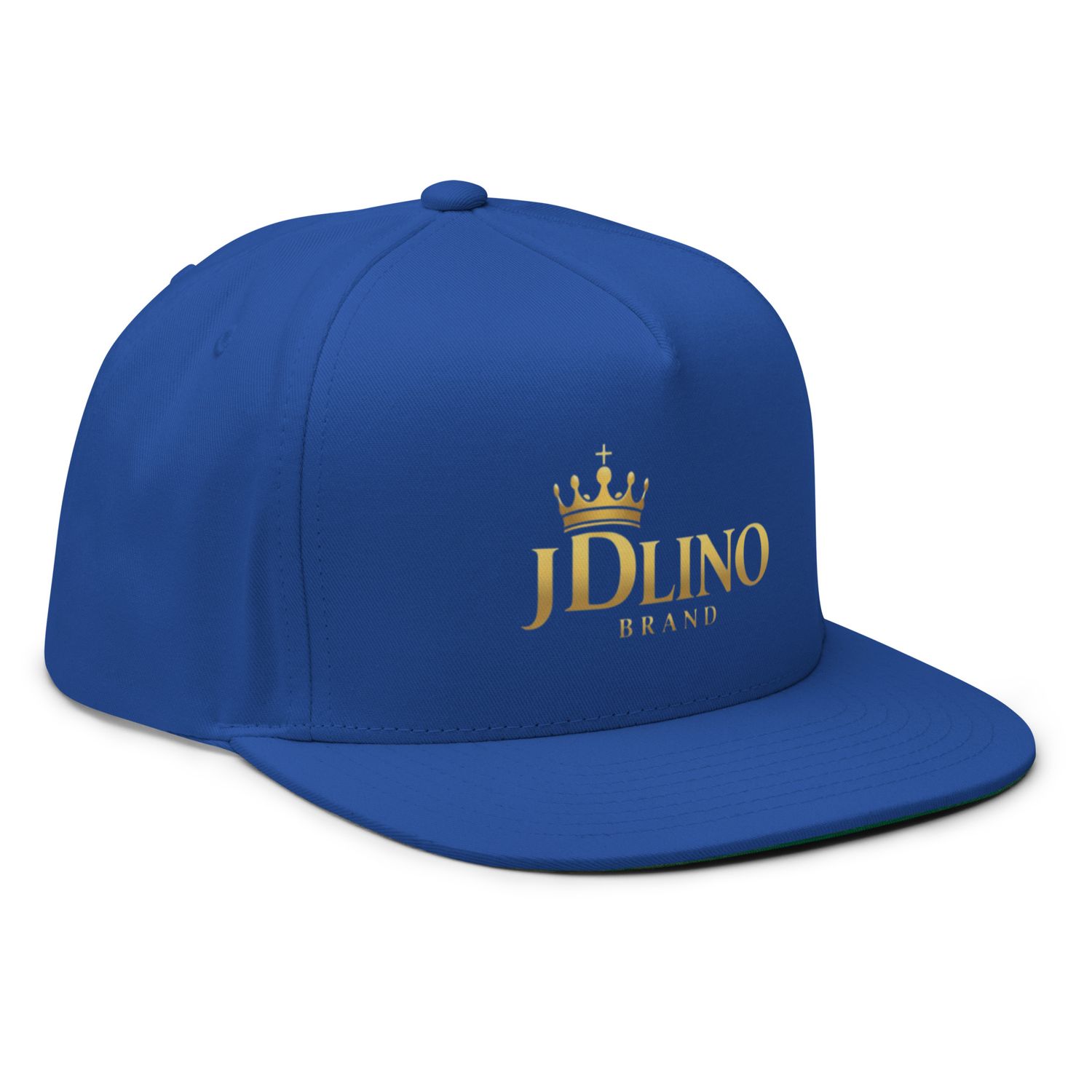 JDLINO BRAND B/G unisex Flat Bill Cap