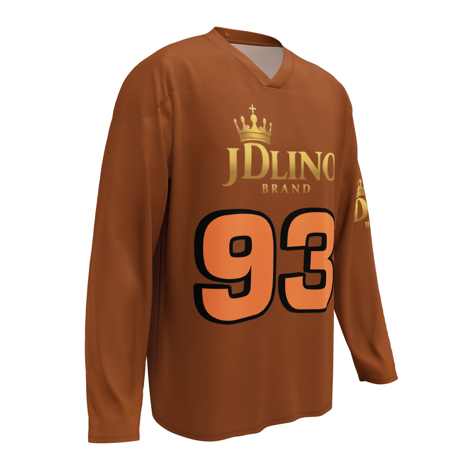 JDLINO BRAND B/G Unisex Recycled hockey fan jersey