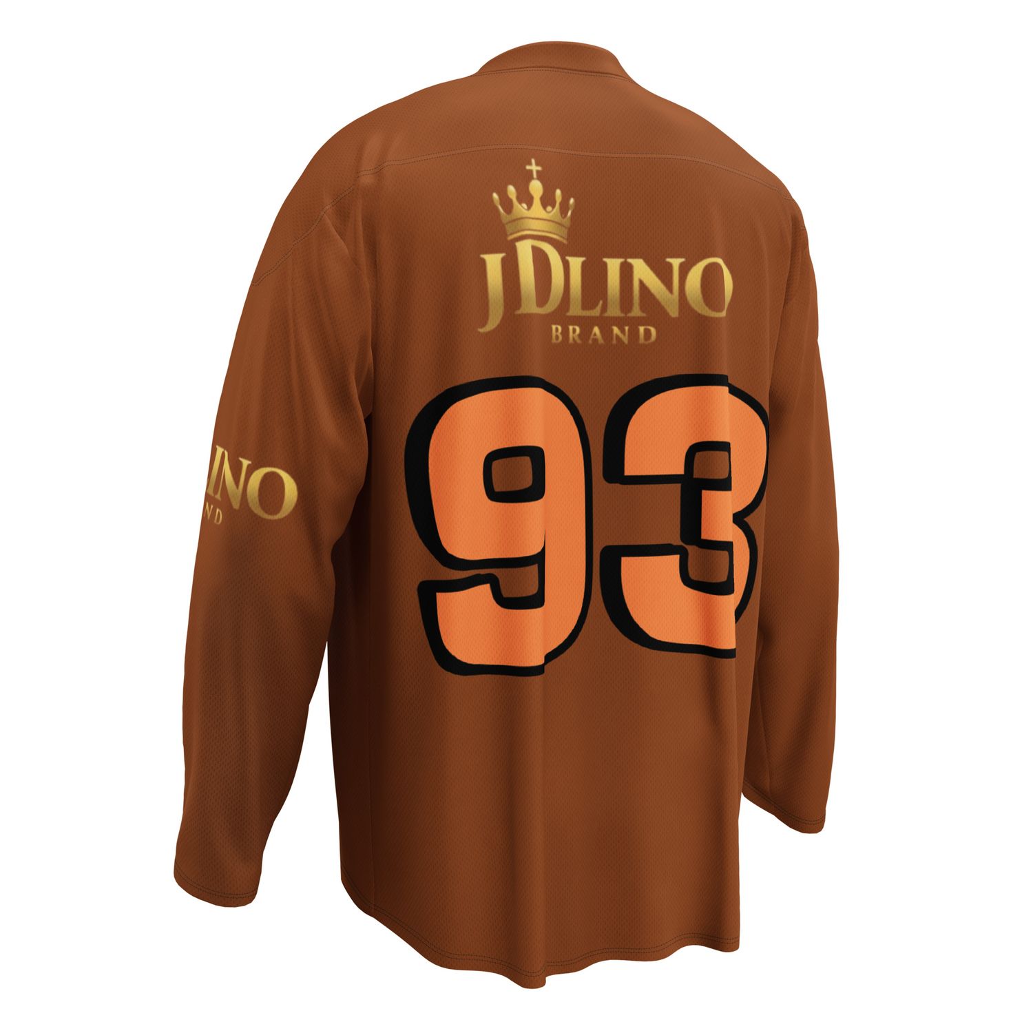 JDLINO BRAND B/G Unisex Recycled hockey fan jersey