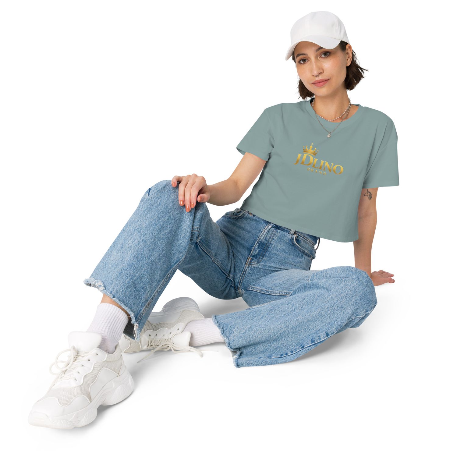 JDLINO BRAND T/G Women’s crop top