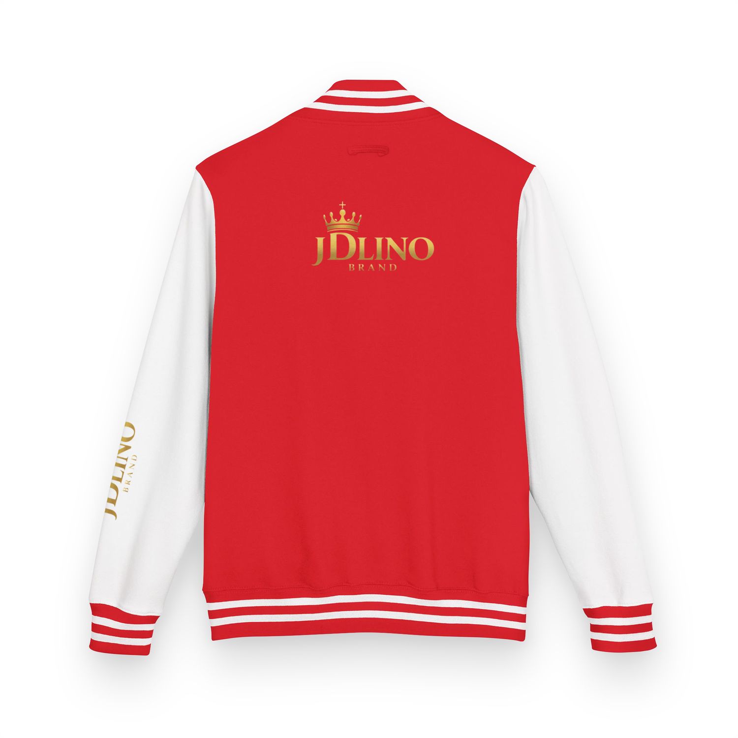 JDLINO BRAND R/WG Heavyweight letterman jacket