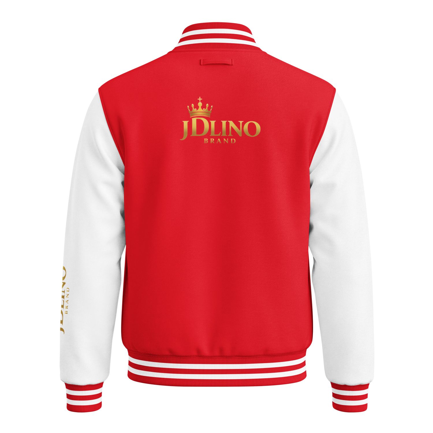 JDLINO BRAND R/WG Heavyweight letterman jacket