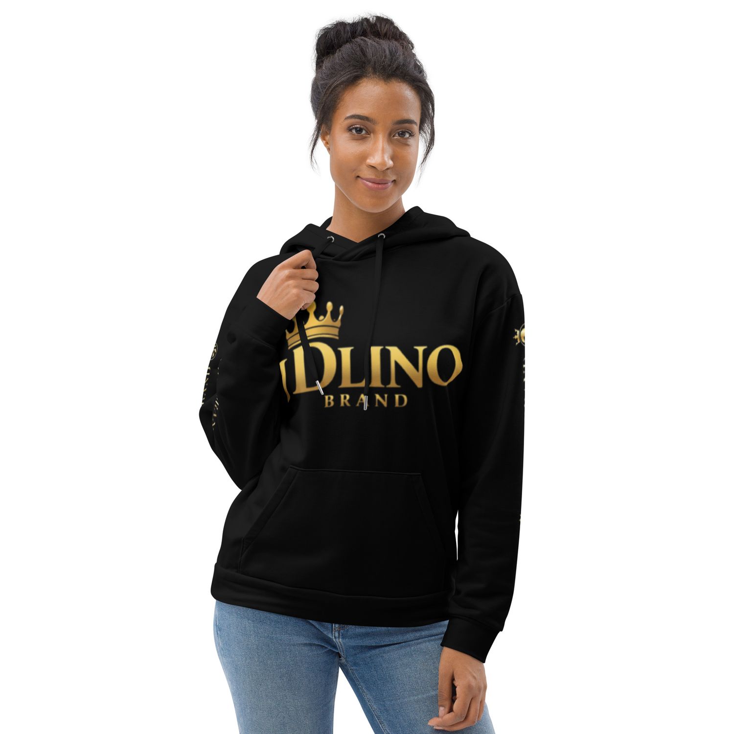 JDLINO BRAND B/GW Unisex Hoodie
