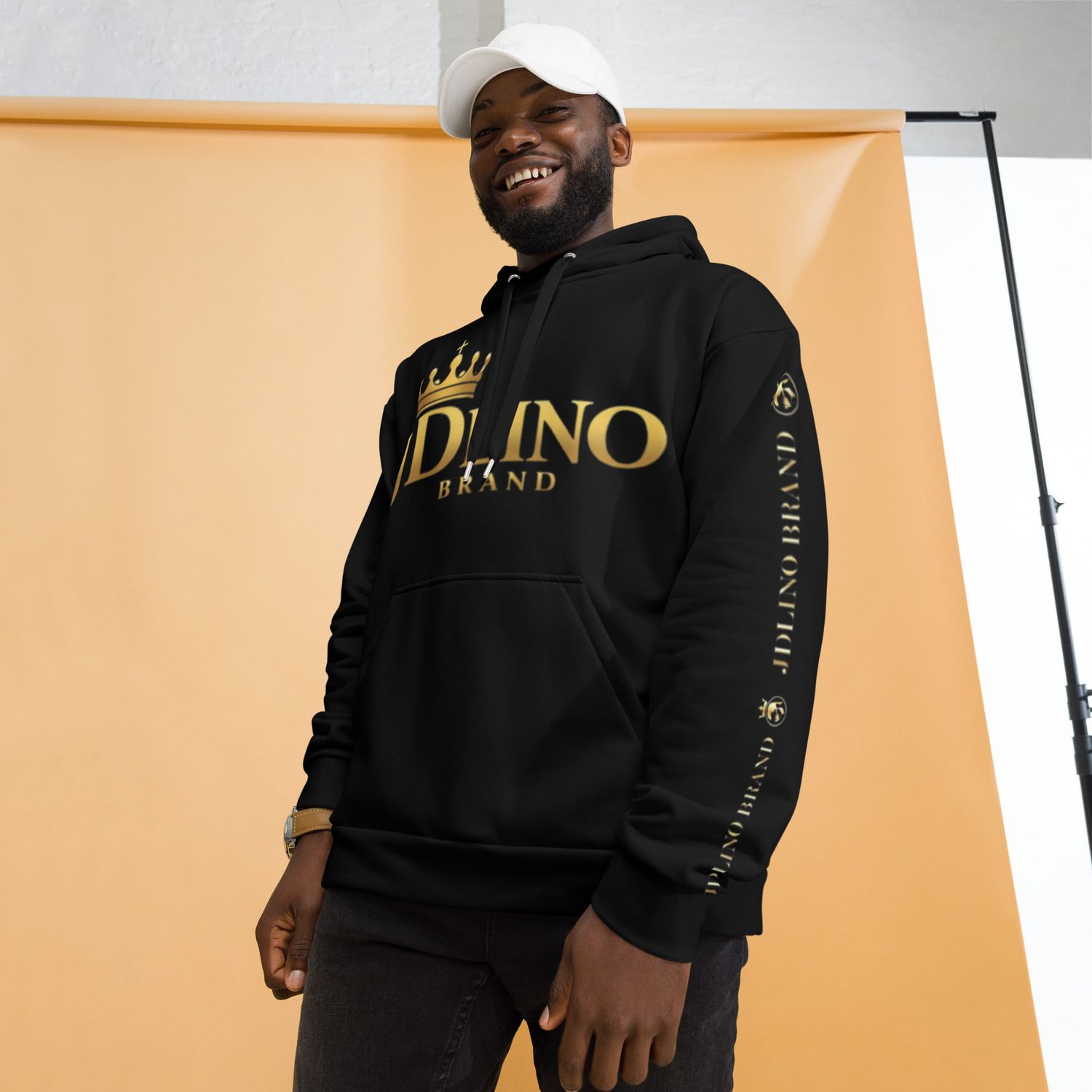 JDLINO BRAND B/GW Unisex Hoodie