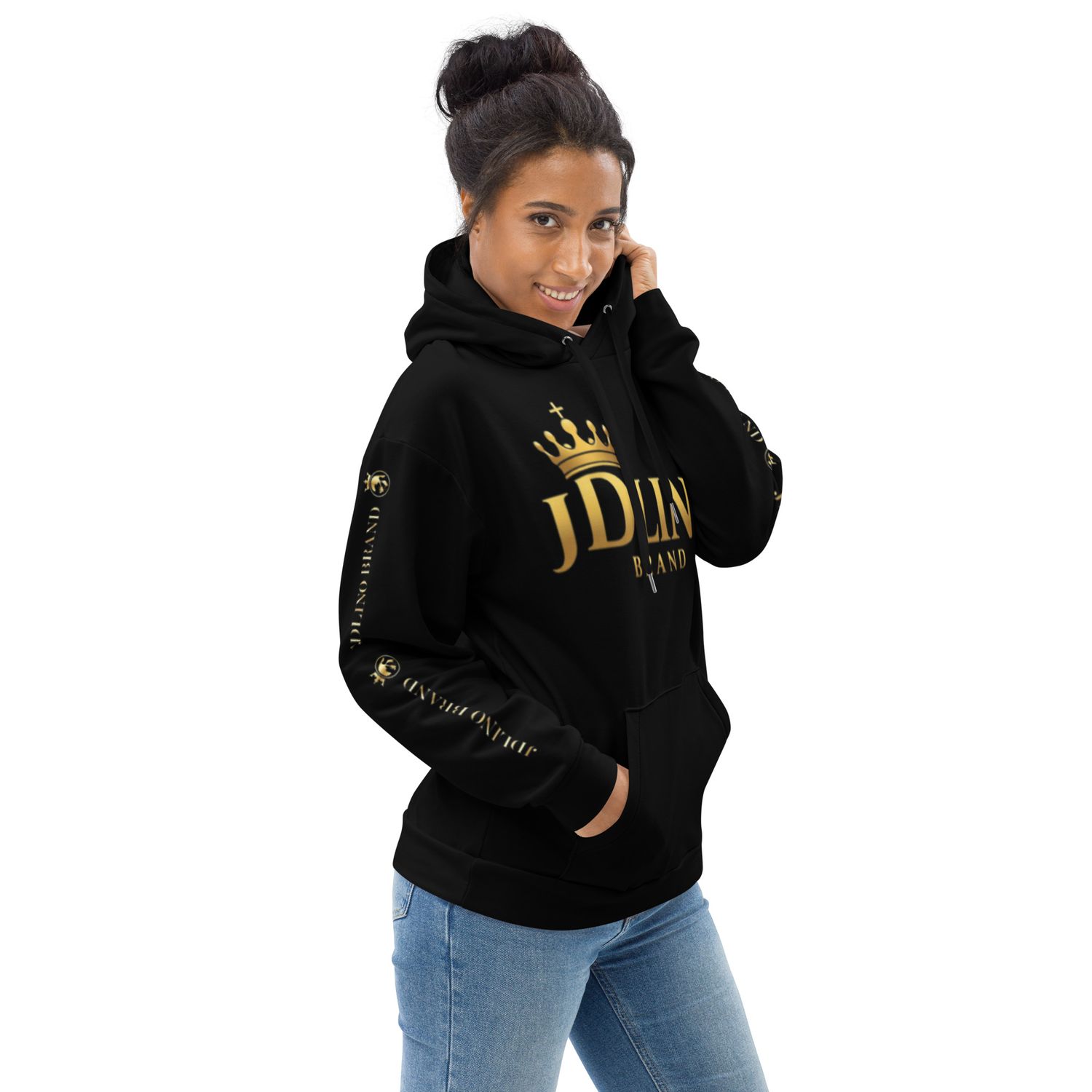 JDLINO BRAND B/GW Unisex Hoodie