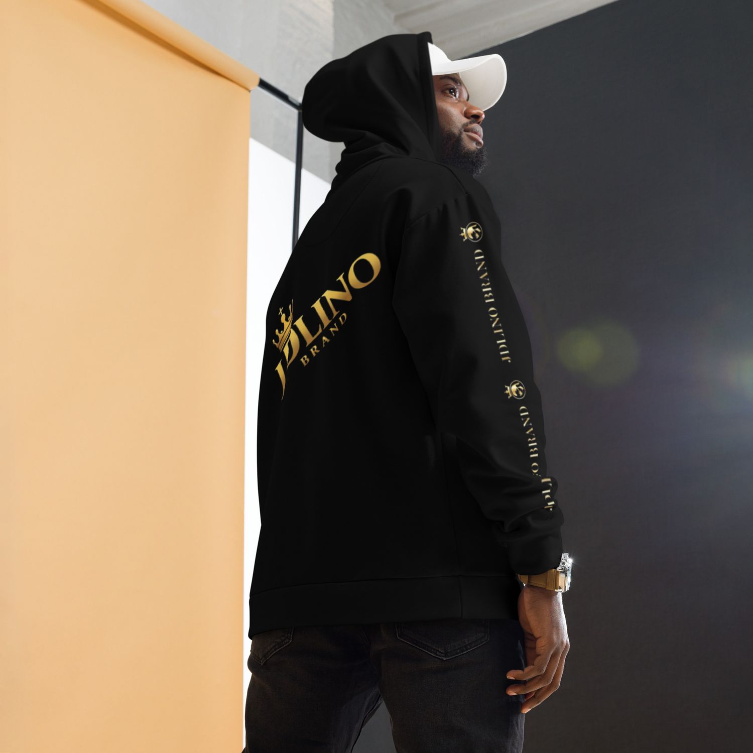 JDLINO BRAND B/GW Unisex Hoodie