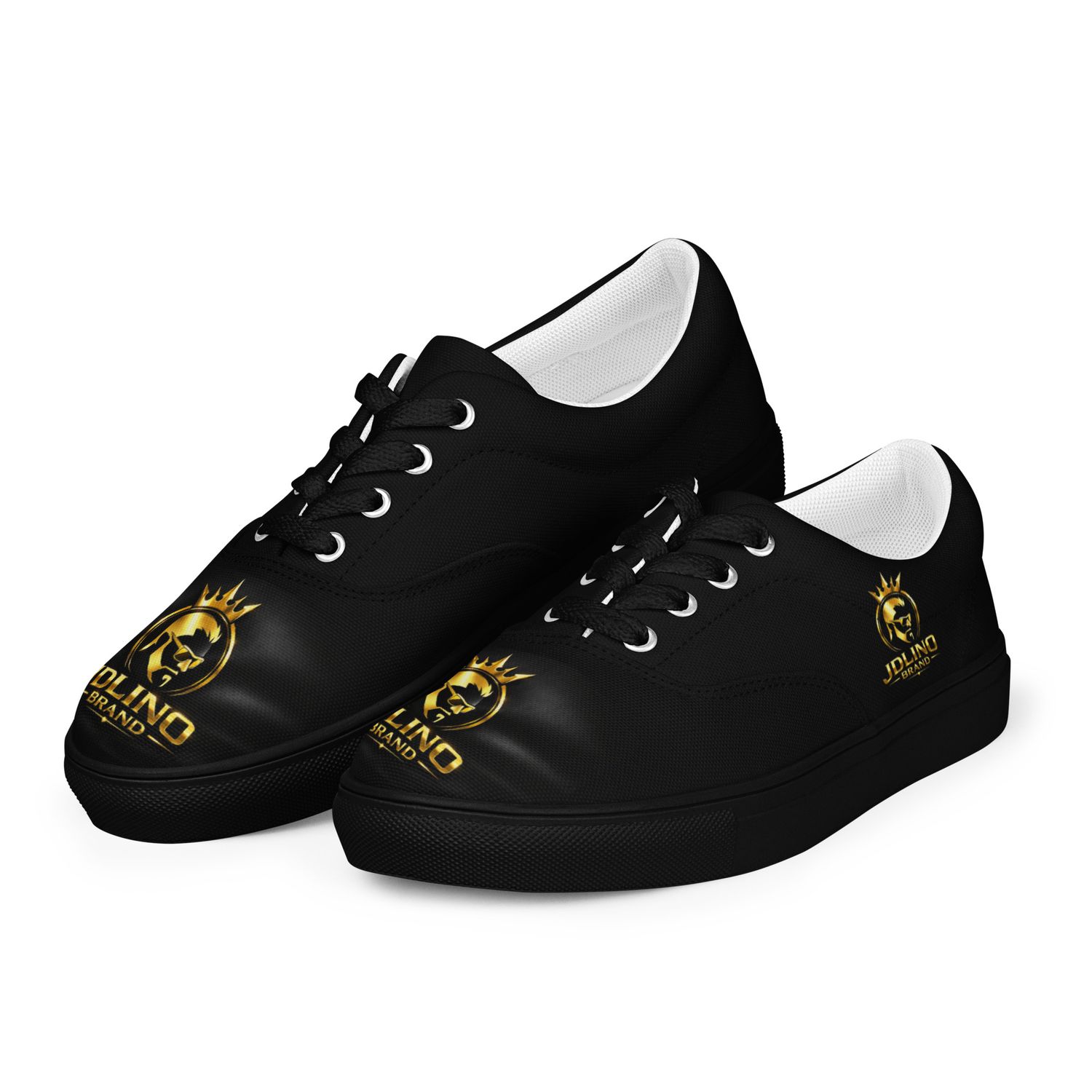 JDLINO BRAND BW/G Women’s lace-up canvas shoes