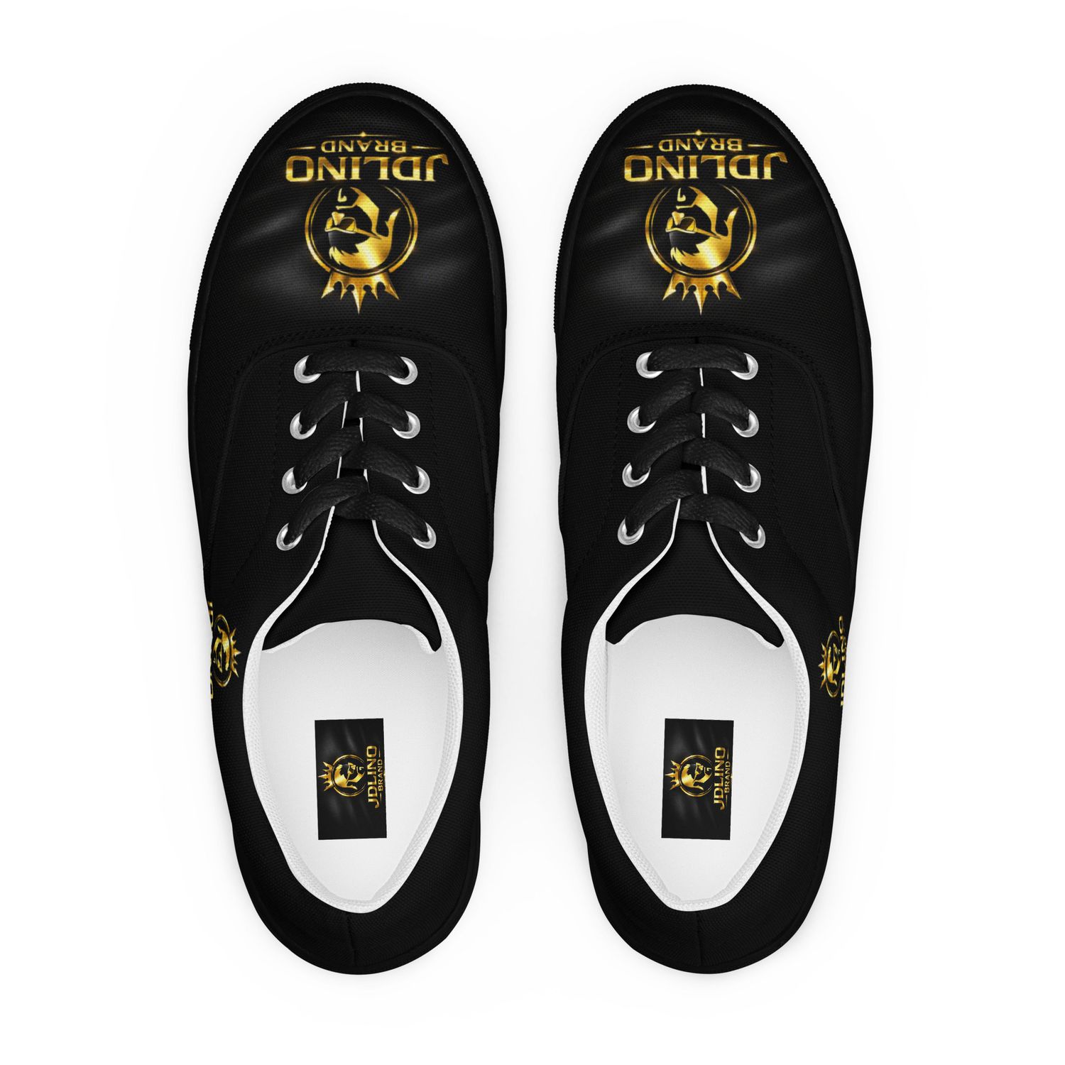 JDLINO BRAND BW/G Women’s lace-up canvas shoes
