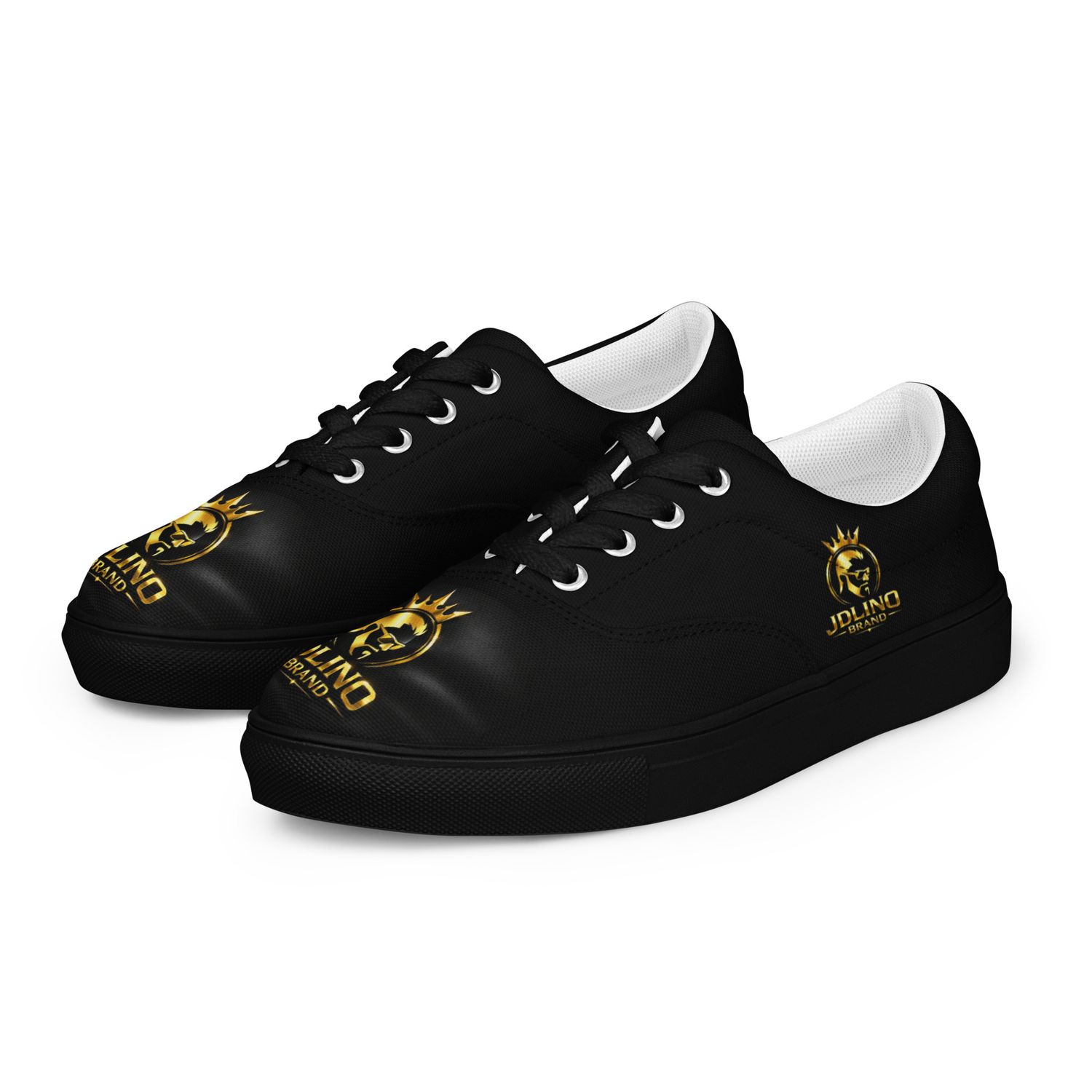 JDLINO BRAND BW/G Women’s lace-up canvas shoes