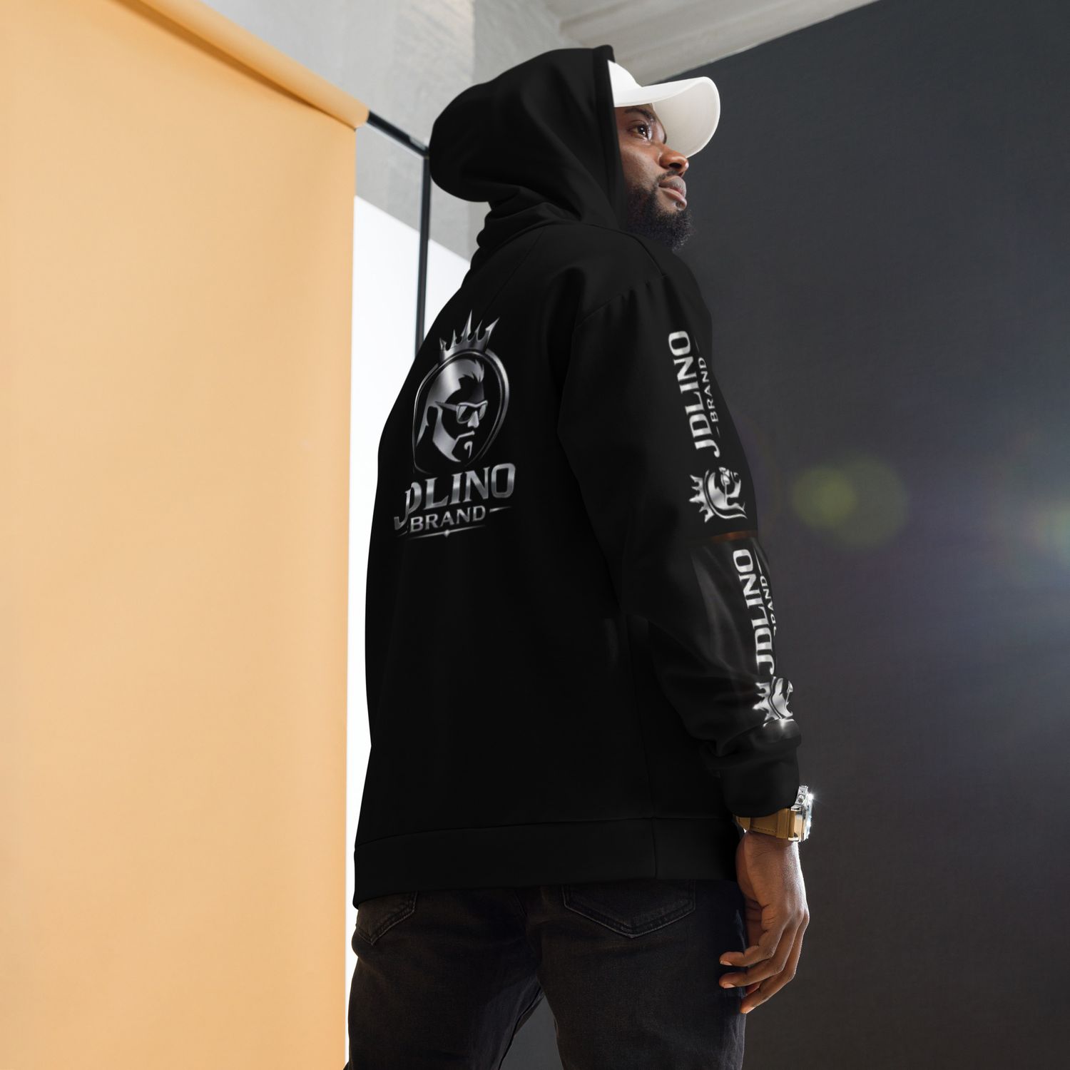 JDLINO BRAND BW/W Unisex Hoodie