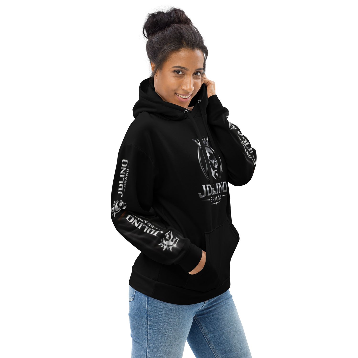 JDLINO BRAND BW/W Unisex Hoodie